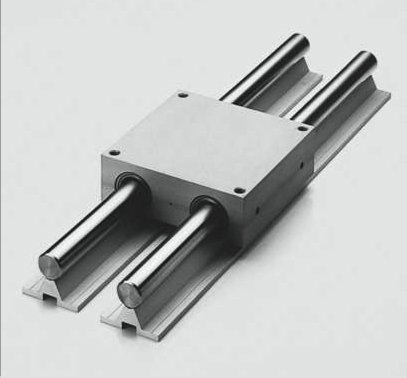 complete sliding system aluminium open linear bearing housing VB45