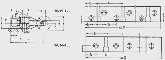 wu54 linear rail side supports