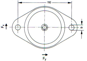 786014 antivibration mount