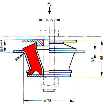 786026 cone mount