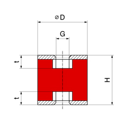 female-female bobbins