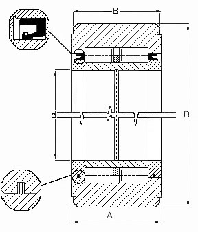 metal flattening counter roller