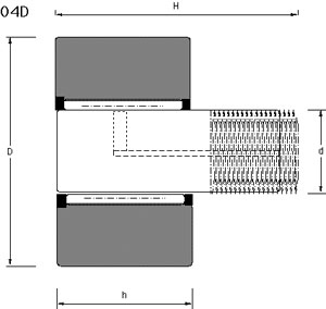 04D mast bearing