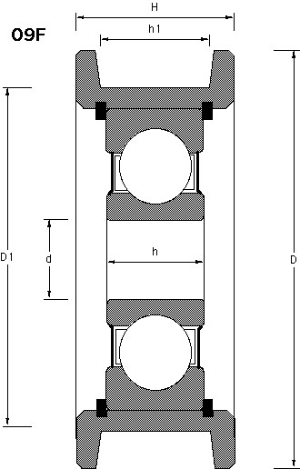 CHAIN ROLLER FOR FORKLIFT TRUCK