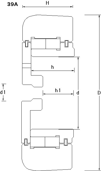 mast bearing drawing type 39A