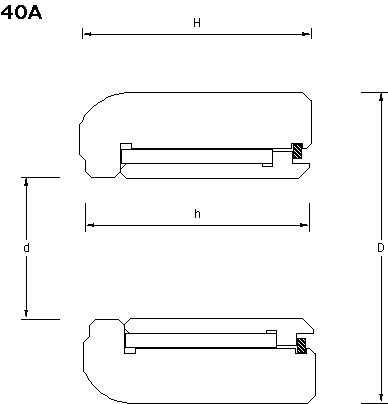 mast bearing type 40A