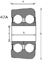 47A mast bearing