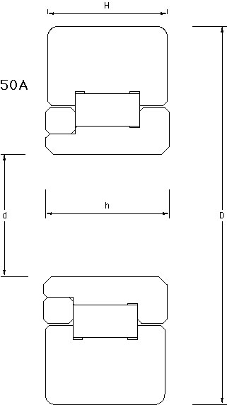 mast bearing type 50A