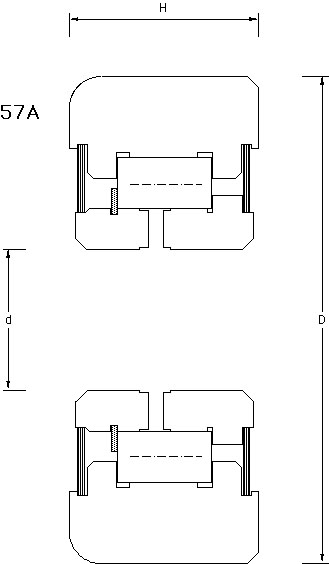 57A mast bearing