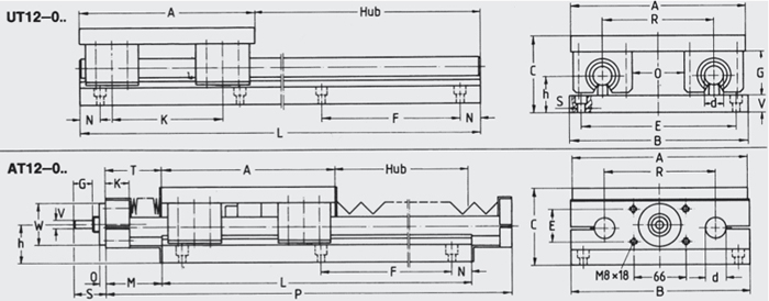 linear sliding table system