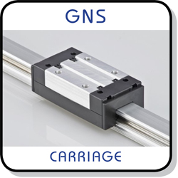 aluminium linear motion guidance system - standard GNS carriage