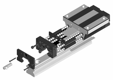 linear motion guidance slide rail