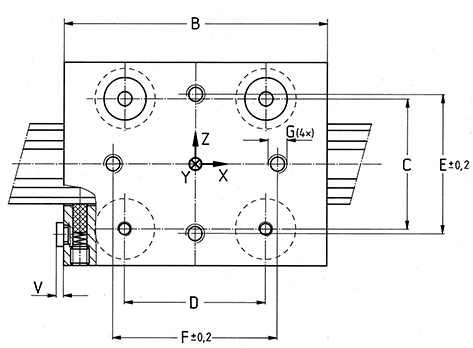 track guidance closed carriage dimensions