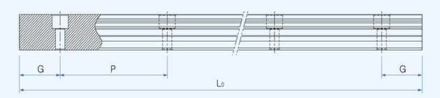 Drawing of TWO rail