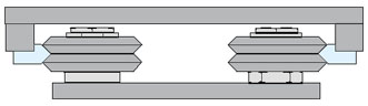 vee track bearing assembly