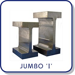 I section Jumbo Rail for combi bearings