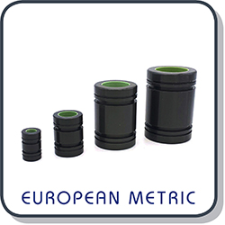 Plain sliding linear bush - European Metric