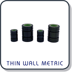 Plain sliding linear bush - Thin Wall Metric / Compact