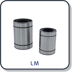 LM Linear bearings & ball bushings