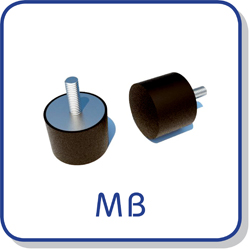 male bump stops anti-vibration