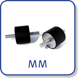 male male anti vibration mounts bobbins