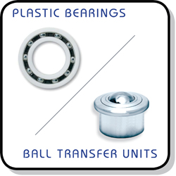 plastic bearings and ball transfer units