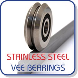 Stainless Steel Euro Vee Bearings