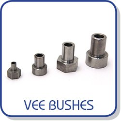 Bushes for fixing Vee bearings