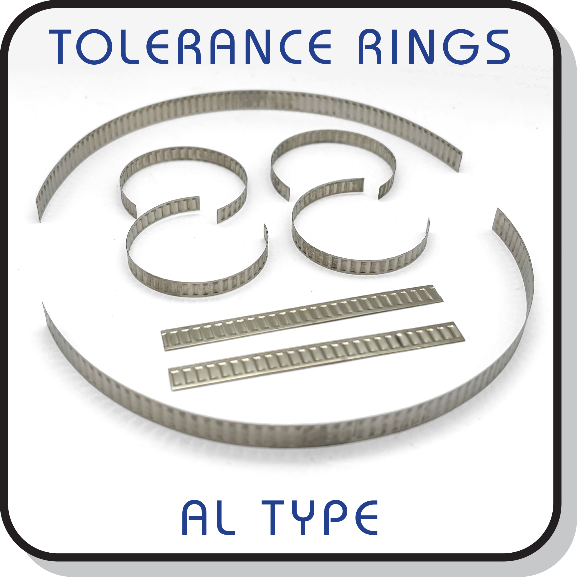 tolerance rings AL stainless steel