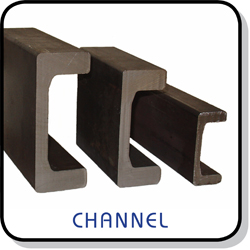 Standard channels (rails / steel profiles) for standard, eccentric and shim adjustable bearings