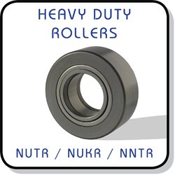 nutr, nukr and nntr heavy duty roller bearings