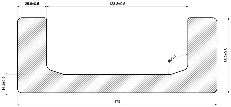 2891 hot rolled steel channel